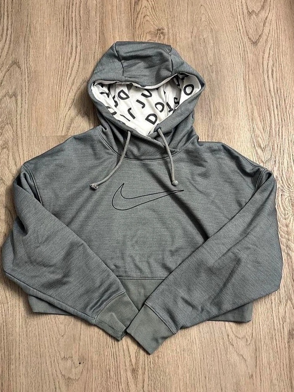 Nike Dri-FIT Gray Hoodie Size XS